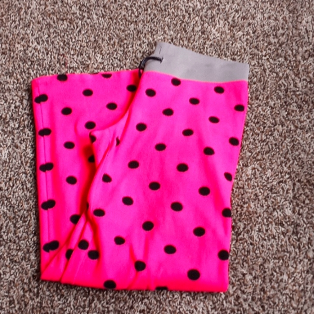 Pink pajama pants